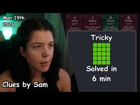 Clues by Sam Level 193 answer thumbnail