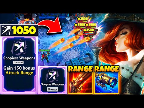 Global Auto Attacks: 1050 Attack Range Miss Fortune | ARAM Mayhem