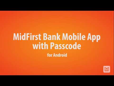 Passcode Android Mobile App Midfirst Bank