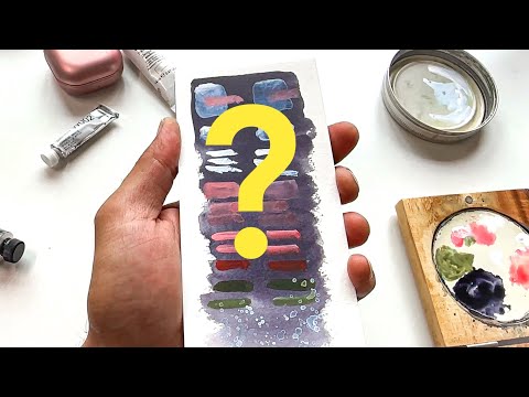 Watercolor or Gouache? Which WHITE Should A Watercolor Artist Choose?