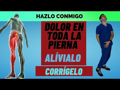 Do you have pain all the way from your thigh to your leg? Try these exercises.