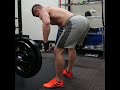 ベントオーバーロウ 80kg