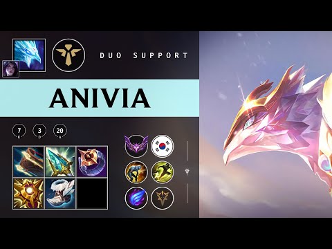 Anivia Support vs Brand - KR Master Patch 25.24