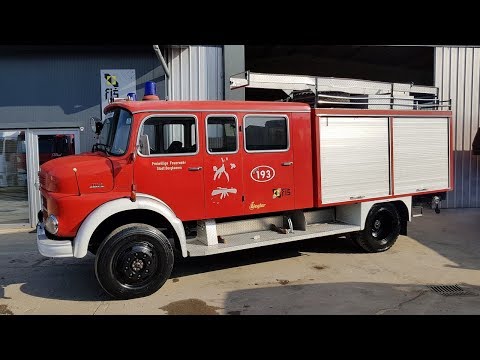 TRUCK MERCEDES-BENZ 1113 4X4 FIREFIGHTER FIŠ TRUCKS & MACHINERY SLOVENIA