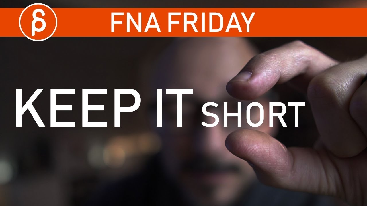 Keep your animation SHORT and PRACTICE!