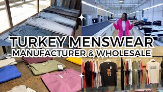 HOW TO FIND MENSWEAR CLOTHING SUPPLIERS AND MANUFACTUERS IN TURKEY FOR