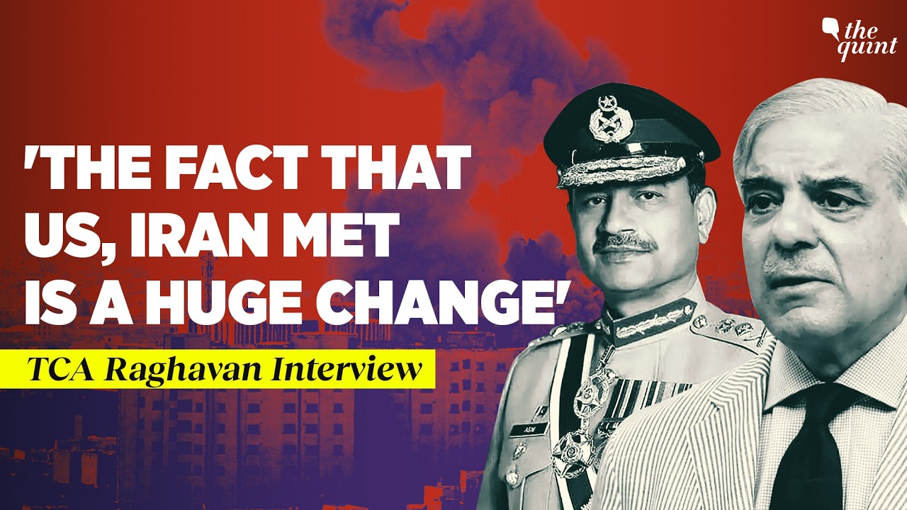 'India Shouldn't Be Cynical About Pak's Mediation': TCA Raghavan on US-Iran War | The Quint