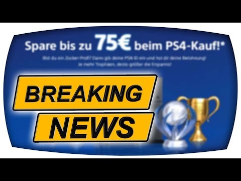 PS4 bis zu 75€ günstiger - Breaking News