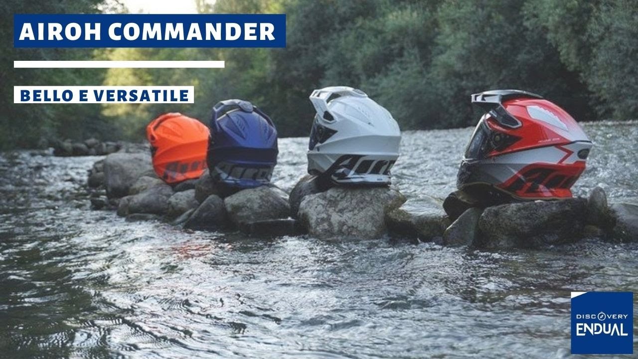 Test casco AIROH Commander