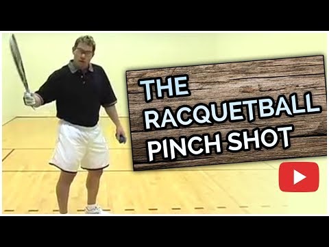 Power Racquetball Tips for Advanced Players - The Pinch Shot - Marty Hogan