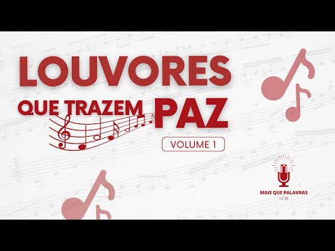 UMA HORA DE LOUVORES QUE TRAZEM PAZ 🎵🎶