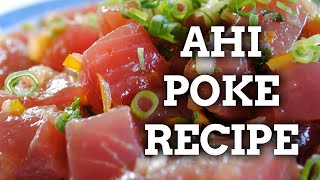 Ahi Poke Recipe