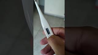 Omron Thermometer C to F - Unit Change - #shorts