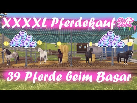 SSO 🦄Völlige ESKALATION 😲 Ich kaufe mir 39 Pferde beim Basar | XXXXL Pferdekauf