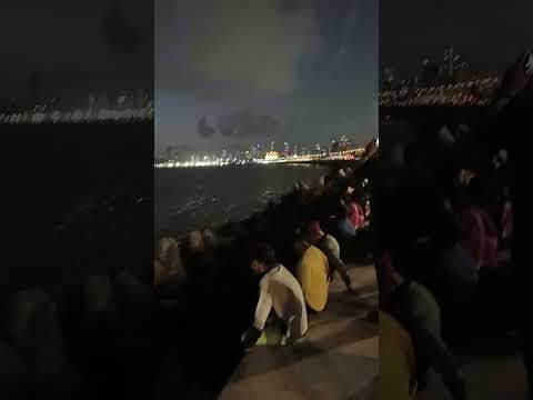 Marine Drive In Night Vlog  #bollywood #newsong #tseries #marindrive #friends