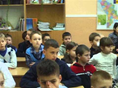 Maria OSOIANU-NICONOV în vizită la elevi