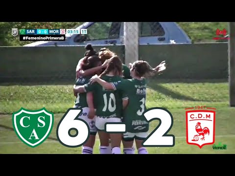 Mirá los 6 goles de Sarmiento en la victoria frente a Deportivo Morón
