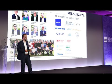 Jaume Amat Presents Rob Surgical Systems at LSI Europe '23