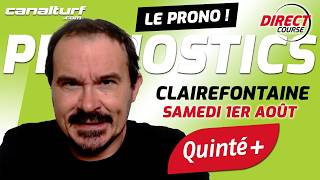 emission video des courses turf pmu du Samedi 1 août 2026