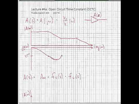 ECE 3110 - Lecture 4a: Frequency Response using Open Circuit Time Constant (New)