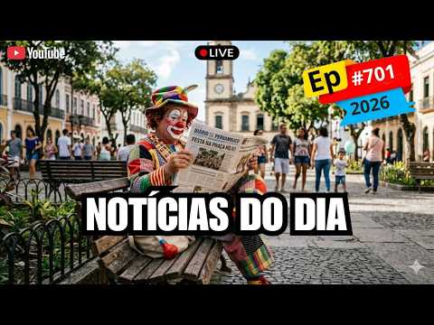 EP#701 - NOTÍCIAS E HISTÓRIAS DO DIA