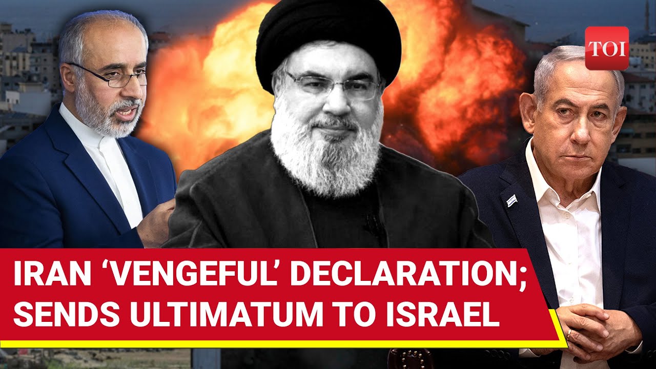 ‘Blood For…’: Iran’s Alarming Warning Over Nasrallah Killing Spooks Israel; IRGC On Alert For Beirut