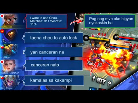 *iNSECTiON PRANK FAKE WiNRATE* My TEAM SHOCKED !! AUTO 1 HiT WANWAN | MLBB