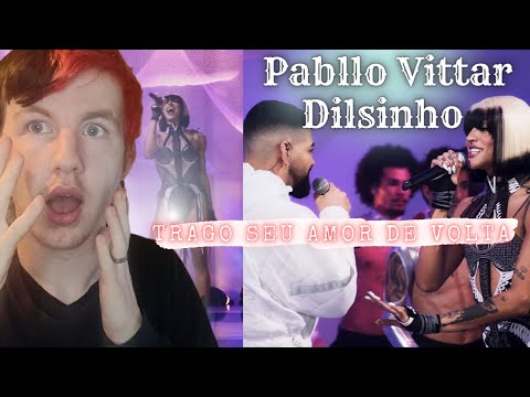 PABLLO VITTAR & DILSINHO - TRAGO SEU AMOR DE VOLTA *I AM PABLLO* (LIVE) // REACTION