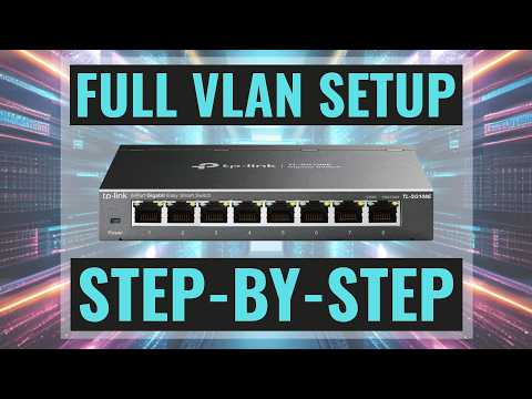 TP-Link TL-SG108PE V3 | 8 Port Gigabit PoE Switch | Easy Smart Managed | 4 PoE+ Ports @64W | Plug & Play | Sturdy Metal w/ Shielded Ports | Fanless | QoS, Vlan & IGMP | Limited Lifetime Protection video review thumbnail