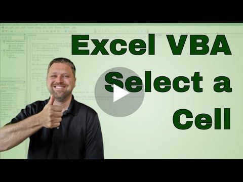 Excel VBA Cells Select - Code Included