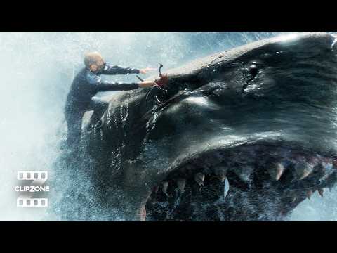 The Meg | Epic Jason Statham & Shark Fight | ClipZone: High Octane Hits