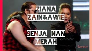 Download lagu ziana zain & awie - senja nan merah lirik mp3