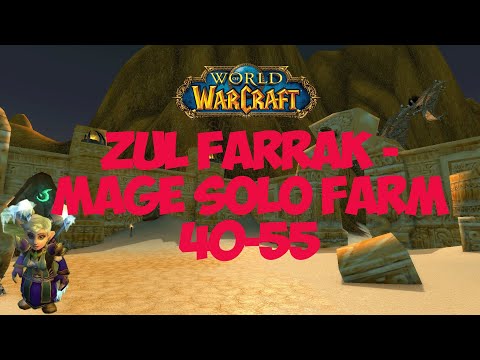 WoW Classic Fresh – Zul'Farrak Magier Solo XP/Gold Farm Guide