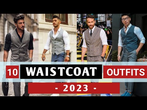 10 Latest Outfit Waistcoat | How to Style Waistcoat | Waistcoat For Men