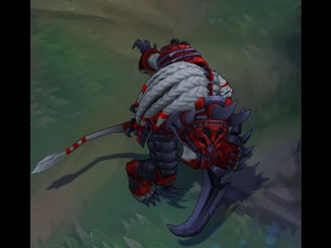 The Blue Steel Elite Soldier Redgar(Rengar) Custom Skin Spotlight