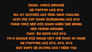 Chris Brown X Tyga  Ayo lyrics