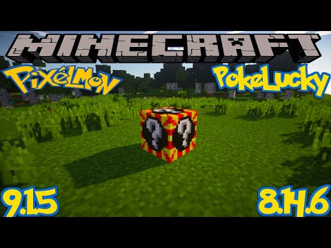 *NEW* POKELUCKY MOD UPDATE - MINECRAFT 1.16.5 (MOD SHOWCASE) PIXELMON LUCKY BLOCK VERSION 8.14.6