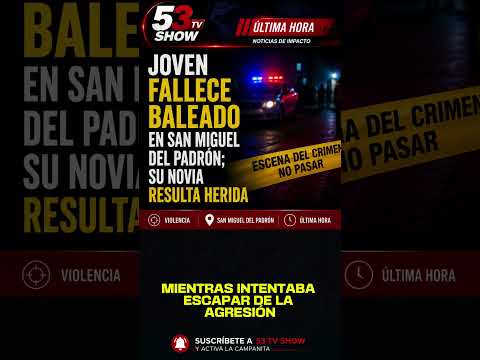 🚨 Joven fallece baleado en San Miguel del Padrón; su novia resulta herida | La Habana en alerta