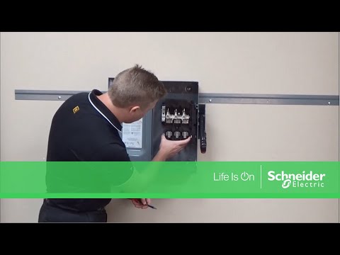 Relocating Heavy Duty Safety Switch Load Base to Accept Class J Fuses | Schneider Electric Support