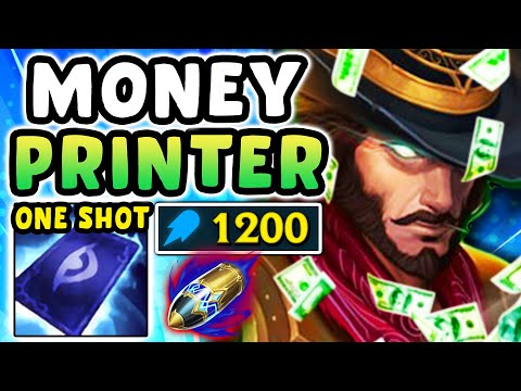 New Twisted Fate Strategy is a Literal Cheat Code (1100+ AP, 24 Min Full Build)