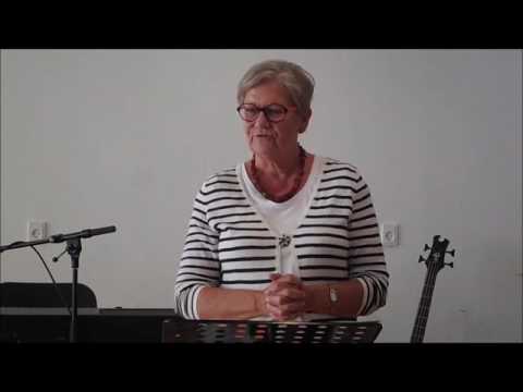 Annette Larsen taler den 9 Juli i Kirken Ny Livskvalitet