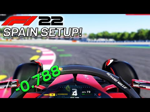 You HAVE to try this SETUP in SPAIN in F1 22!