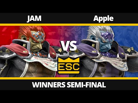 ESC 17 Winners Semi-Final - JAM (Ganondorf) Vs. Apple (Ganondorf) - SSBU Local Tournament