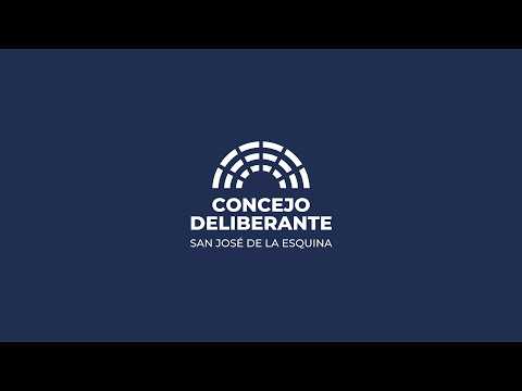 12º SESIÓN DEL HONORABLE CONCEJO DELIBERANTE SAN JOSE DE LA ESQUINA EN VIVO 27/8/2026