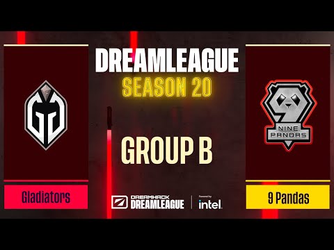 Dota2 - Gladiators vs 9 Pandas - Game 1 - DreamLeague Season 20 - Group B