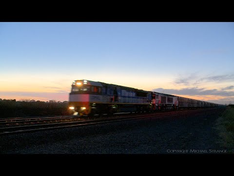 SCT 6PM9 Freight Train With LDP & CSR Class Diesel Locomotives & Crew Car (14/1/2019) - PoathTV