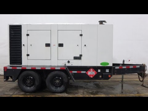 Doosan G185 146 kW prime rental grade diesel genset, John Deere engine - CSDG # 2387