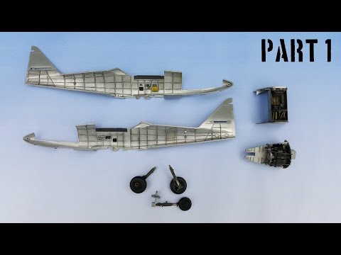 Messerschmitt Me262 A1-a 1/48 Scale Tamiya - Part 1