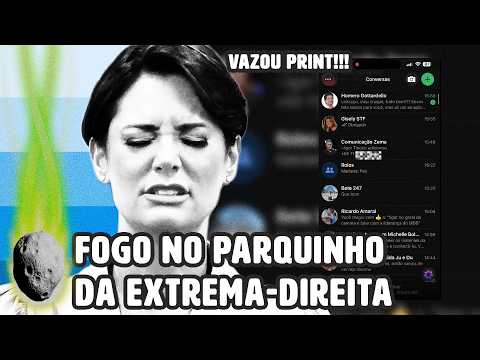 PRINT DE ZAP DE ASSESSOR DE MICHELLE CAUSA GUERRA NO BOLSONARISMO | PLANTÃO