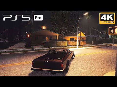 GTA San Andreas Definitive Edition on PS5 Pro [4K60FPS] Gameplay